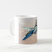 F-14 TOMCAT 「砂漠のパトロール」 コーヒーマグカップ (正面左)