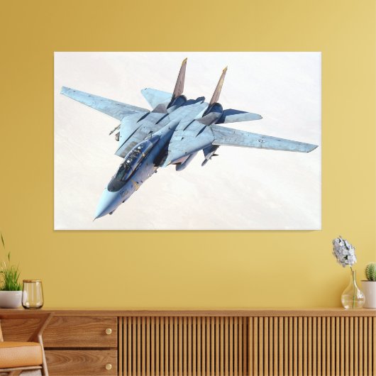 F-14 TOMCAT 40x60 キャンバスプリント (インサイチュ (リビング))