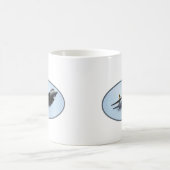 F-14 Tomcat Airfighter 絵画's コーヒーマグカップ (中央)