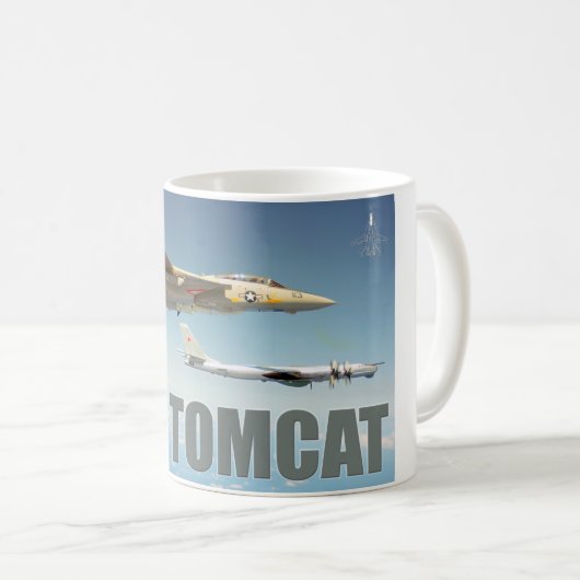 F-14 TOMCAT "BEAR" コーヒーマグカップ (正面右)