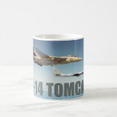 F-14 TOMCAT "BEAR" コーヒーマグカップ (中央)