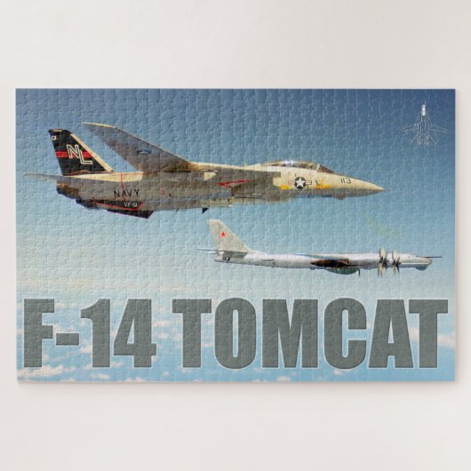 F-14 TOMCAT "BEAR" （20x30インチ） ジグソーパズル (横)