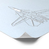 F-14 TOMCAT「BOOM」ポスター ポスター (角)