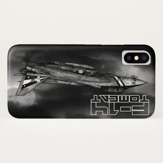 F-14 Tomcat Case-Mate iPhoneケース (裏面(横))