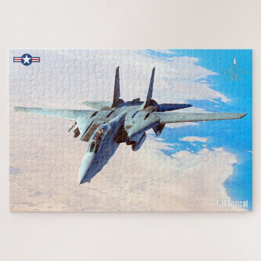F-14 TOMCAT 「DESERT PATROL」(20x30インチ) ジグソーパズル (横)
