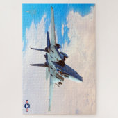 F-14 TOMCAT 「DESERT PATROL」(20x30インチ) ジグソーパズル (縦)