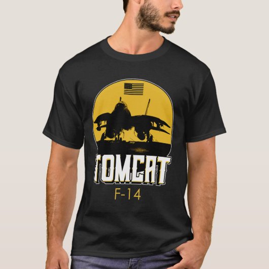 F-14 Tomcat Fighter Jet Tシャツ (正面)