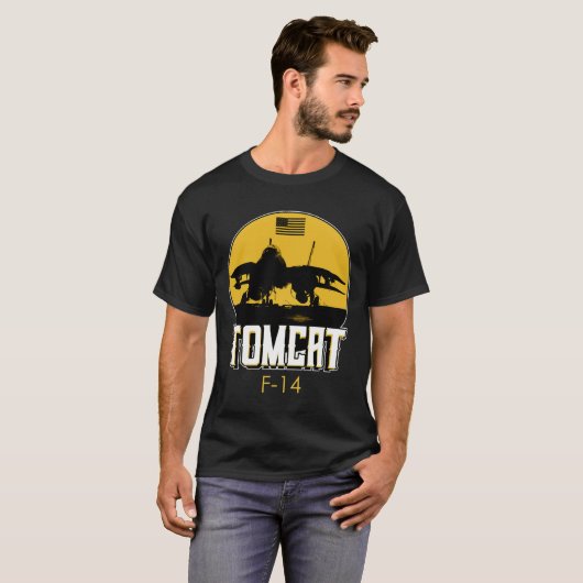 F-14 Tomcat Fighter Jet Tシャツ (正面フル)