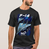 F-14 Tomcat Fighterjet Tシャツ (正面)