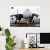 F-14 TOMCAT 「FLIGHTDECK」ポスター ポスター (ホームオフィス)