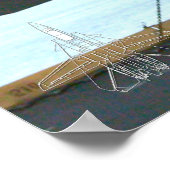 F-14 TOMCAT 「FLIGHTDECK」ポスター ポスター (角)