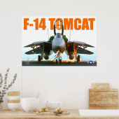 F-14 TOMCAT 「FLIGHTDECK」ポスター ポスター (キッチン)