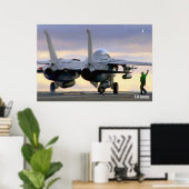 F-14 TOMCAT 「FLIGHTDECK」ポスター ポスター (ホームオフィス)