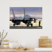 F-14 TOMCAT 「FLIGHTDECK」ポスター ポスター (キッチン)