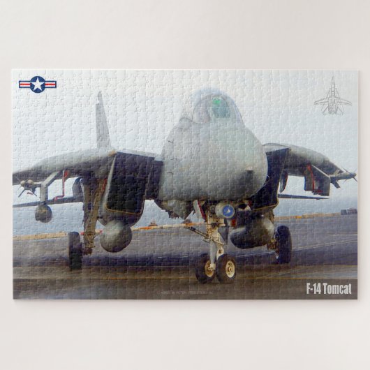 F-14 TOMCAT "FLIGHTDECK" (20x30インチ) ジグソーパズル (横)