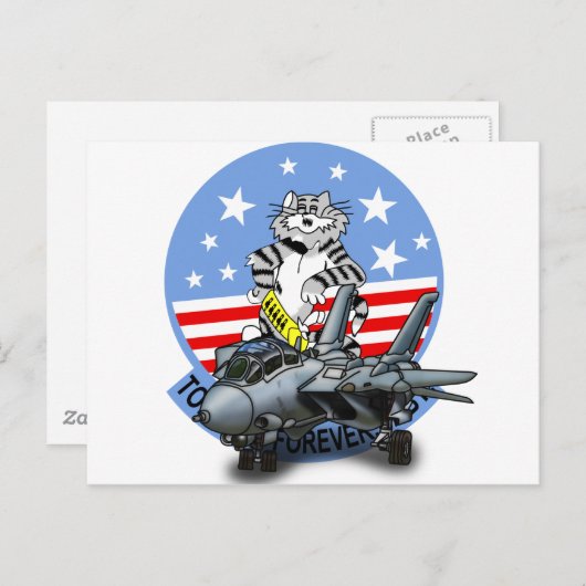 F-14 TOMCAT Forever ポストカード (正面/裏面)