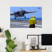 F-14 TOMCAT 「HOOK DOWN」ポスター ポスター (ホームオフィス)