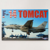 F-14 TOMCAT 「HOOK DOWN」（20x30インチ） ジグソーパズル (横)
