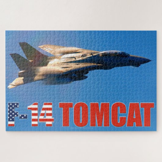 F-14 TOMCAT「MACH」 走 (20 x 30インチ) ジグソーパズル (横)