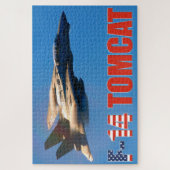 F-14 TOMCAT「MACH」 走 (20 x 30インチ) ジグソーパズル (縦)