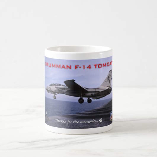 F-14 Tomcat Mug コーヒーマグカップ (中央)
