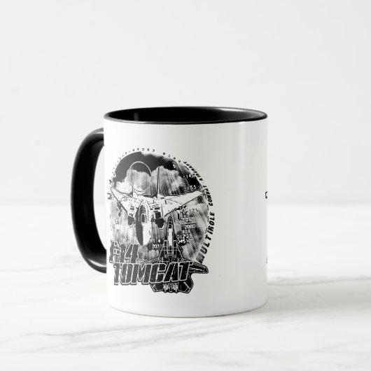 F-14 Tomcat Mug マグカップ (正面左)