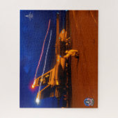 F-14 TOMCAT 「NIGHT LAUNCH」（16x20インチ） ジグソーパズル (縦)