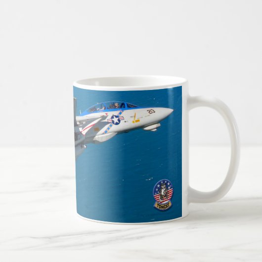 F-14 TOMCAT 「ON PATROL」 コーヒーマグカップ (右)