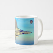 F-14 TOMCAT 「ON PATROL」 コーヒーマグカップ (正面右)