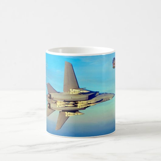 F-14 TOMCAT 「ON PATROL」 コーヒーマグカップ (中央)