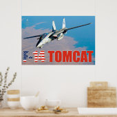F-14 TOMCAT 「ON PATROL」ポスター ポスター (キッチン)