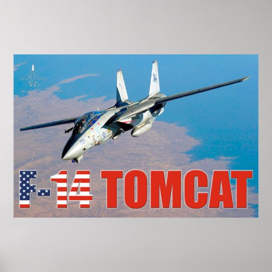 F-14 TOMCAT 「ON PATROL」ポスター ポスター (正面)