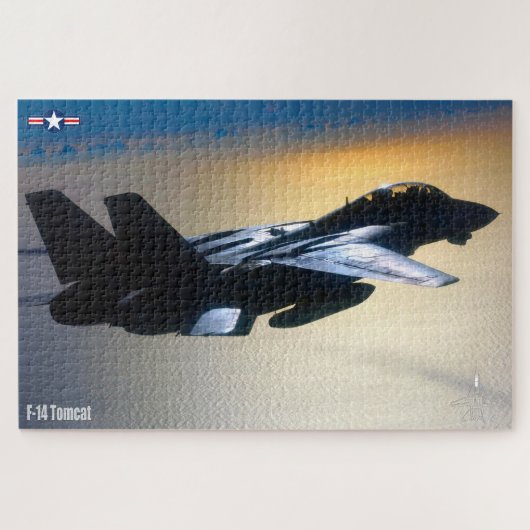 F-14 TOMCAT 「ON PATROL」(20x30インチ) ジグソーパズル (横)