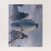 F-14 TOMCAT 「REFUELING」(16x20インチ) ジグソーパズル (縦)