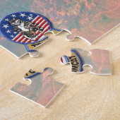 F-14 TOMCAT 「REFUELING」（16x20インチ） ジグソーパズル (側面)