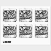 F-14 Tomcat Squareステッカー スクエアシール (シート)