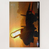 F-14 TOMCAT "SUNSET" （20x30インチ） ジグソーパズル (縦)