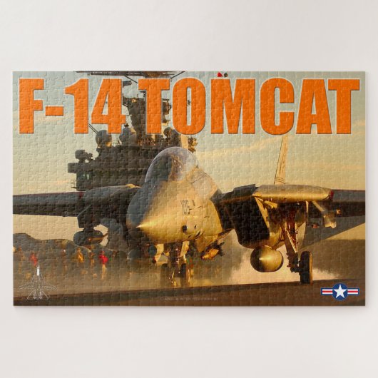 F-14 TOMCAT 「SUNSET LAUNCH」（20x30インチ） ジグソーパズル (横)