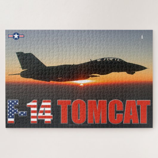 F-14 TOMCAT "SUNSET PATROL" （20x30インチ） ジグソーパズル (横)