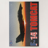 F-14 TOMCAT "SUNSET PATROL" （20x30インチ） ジグソーパズル (縦)
