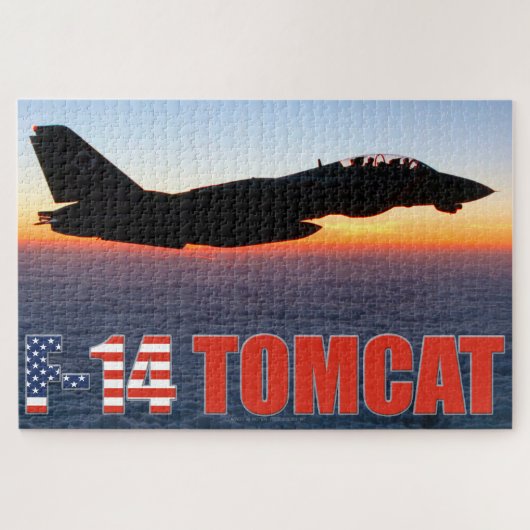 F-14 TOMCAT "SUNSET PATROL" (20x30インチ) ジグソーパズル (横)