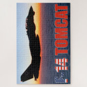 F-14 TOMCAT "SUNSET PATROL" (20x30インチ) ジグソーパズル (縦)