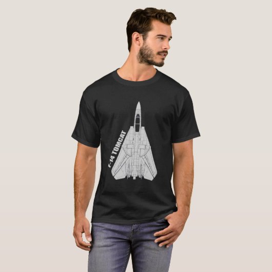F-14 Tomcat Tシャツ (正面フル)