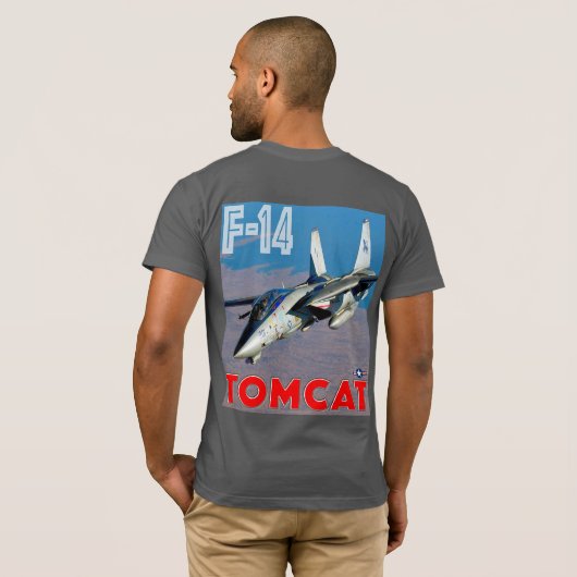 F-14 TOMCAT Tシャツ (裏面フル)
