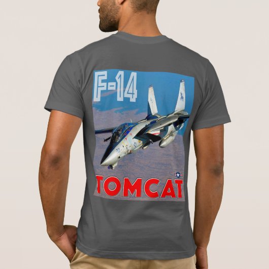 F-14 TOMCAT Tシャツ (裏面)