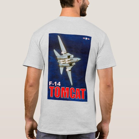 F-14 TOMCAT Tシャツ (裏面)