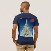 F-14 TOMCAT Tシャツ (裏面フル)