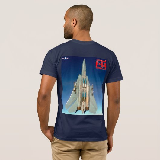 F-14 TOMCAT Tシャツ (裏面フル)