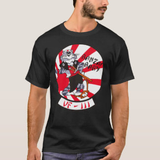 F-14 Tomcat VF-111サンダウンラクラシックーズTシャツ Tシャツ