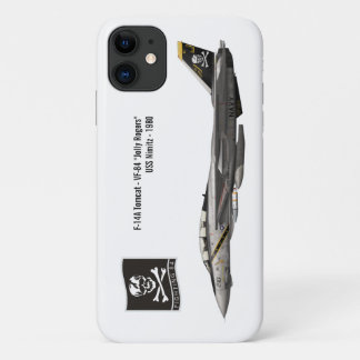F-14 Tomcat VF-84 Jolly Rogers iPhone 11 ケース